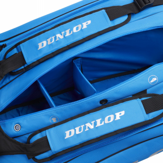 10337120 Dunlop FX Performance 12 Racquet Thermo Tennis Bag (Blue/Black)