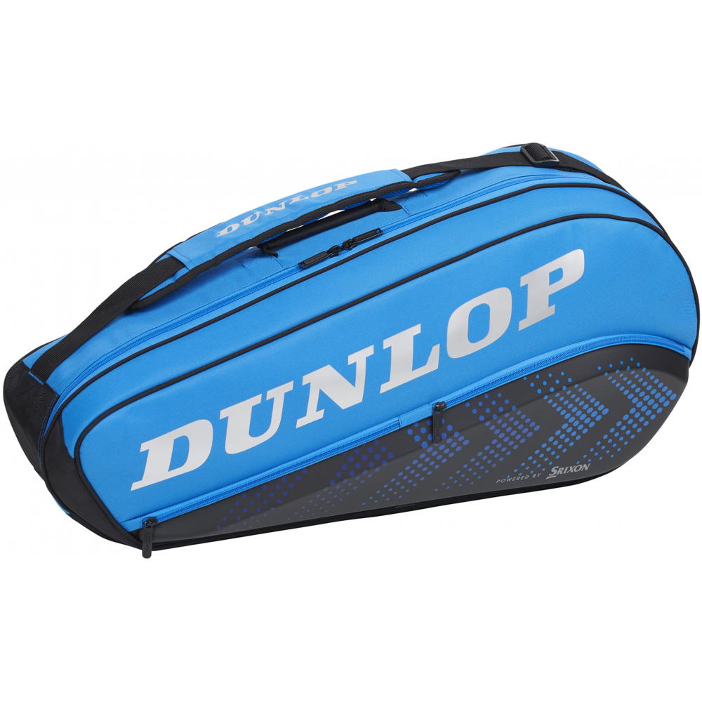 10337122 Dunlop FX Performance 3 Racquet Tennis Bag (Blue/Black)
