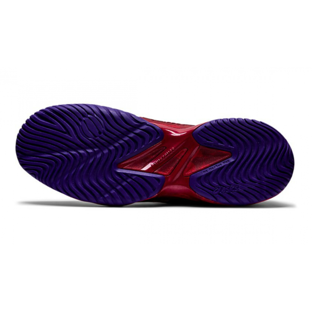 Asics Men #39 s Court FF Novak Tennis Shoes (Cranberry/White)