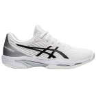 ASICS Men’s Solution Speed FF 2 Tennis Shoe (White/Black) -