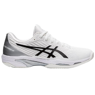 1041A182-100 ASICS Men's Solution Speed FF 2 Tennis Shoe (White/Black) - Right