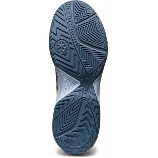 1041A223-401 Asics Men's Gel-Dedicate 7 Tennis Shoes (Steel Blue/White)