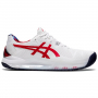 1041A292-110 Asics Men's Gel-Resolution 8 L.E. Tennis Shoes (White/Classic Red)