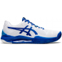1041A345-960 Asics Men's Gel-Resolution 8 Tennis Shoes (White/Tuna Blue)