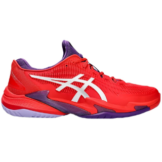 1041A361-600 Asics Men's Court FF 3 Tennis Shoes (Classic Red/White)