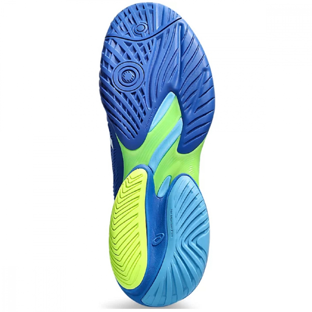1041A363-400 Asics Men's Court FF 3 Tennis Shoes (Tuna Blue Rev/White) - Sole