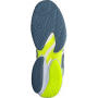 1041A370-400 Asics Men's Court FF 3 Tennis Shoes (Steel Blue/White)