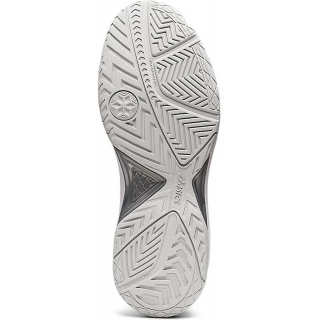 1042A167-100 Asics Women's Gel Dedicate 7 Tennis Shoes (White/Pure Silver)