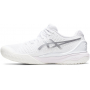 1042A208-100 Asics Women's Gel-Resolution 9 Tennis Shoes (White/Pure Silver)