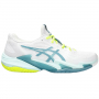 1042A220-102 Asics Women's Court FF 3 Tennis Shoes (White/Soothing Sea)