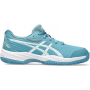 1044A052-102 Asics Juniors Gel-Game 9 GS Tennis Shoes (White Restful Teal) a