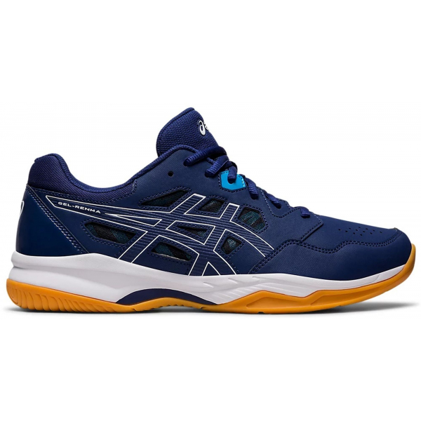 Asics Men's GelRenma Pickleball Shoes (Indigo Blue/White)