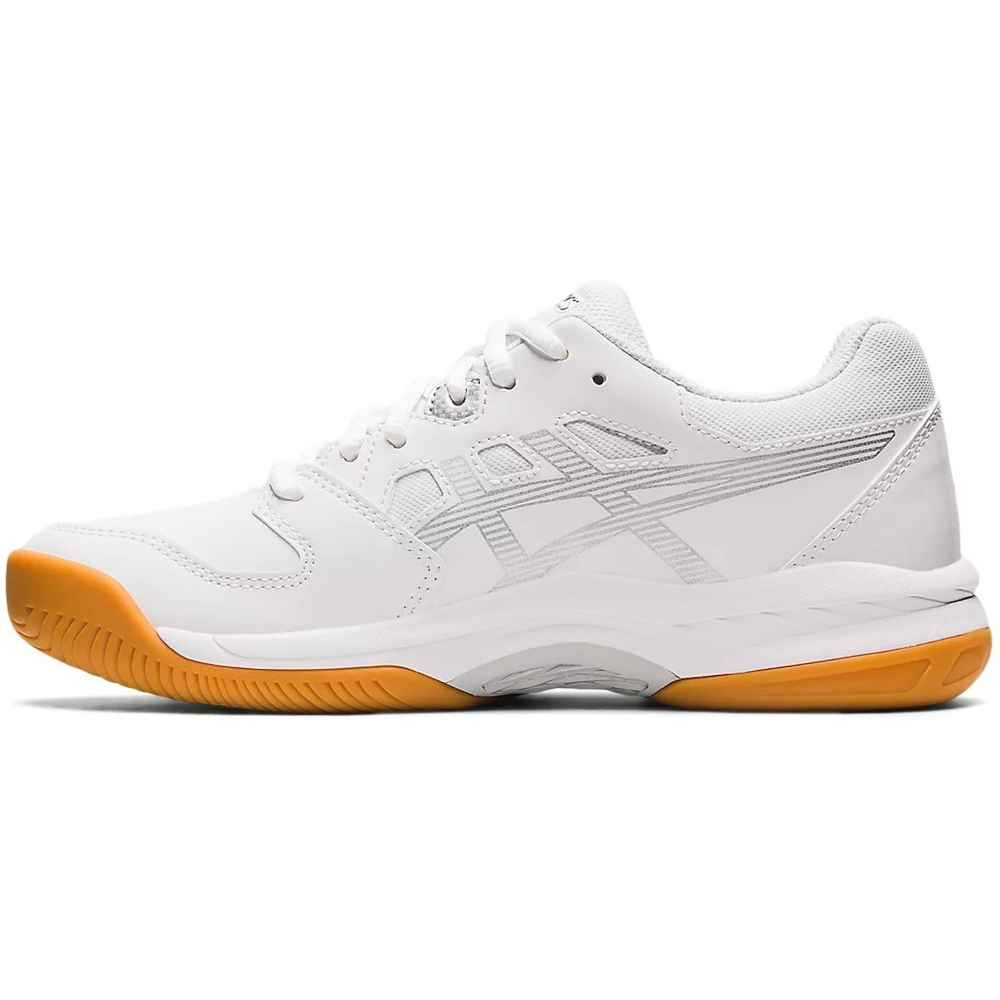 1072A073-102 Asics Women's Gel-Renma Pickleball Shoes (White/Pure Silver)