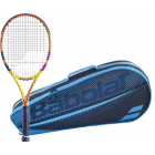 Babolat Boost Aero Rafa + Blue Club Bag Tennis Bundle -