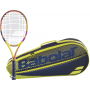 121226-100-YellowBag Babolat Boost Aero Rafa + Yellow Club Bag Tennis Bundle