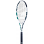 121230 Babolat Boost Wimbledon Tennis Racquet (White) - Angle