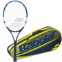 121236-100-751202-142-BNDL Babolat Eagle Tennis Racquet + Yellow Club Bag Tennis Starter Bundle
