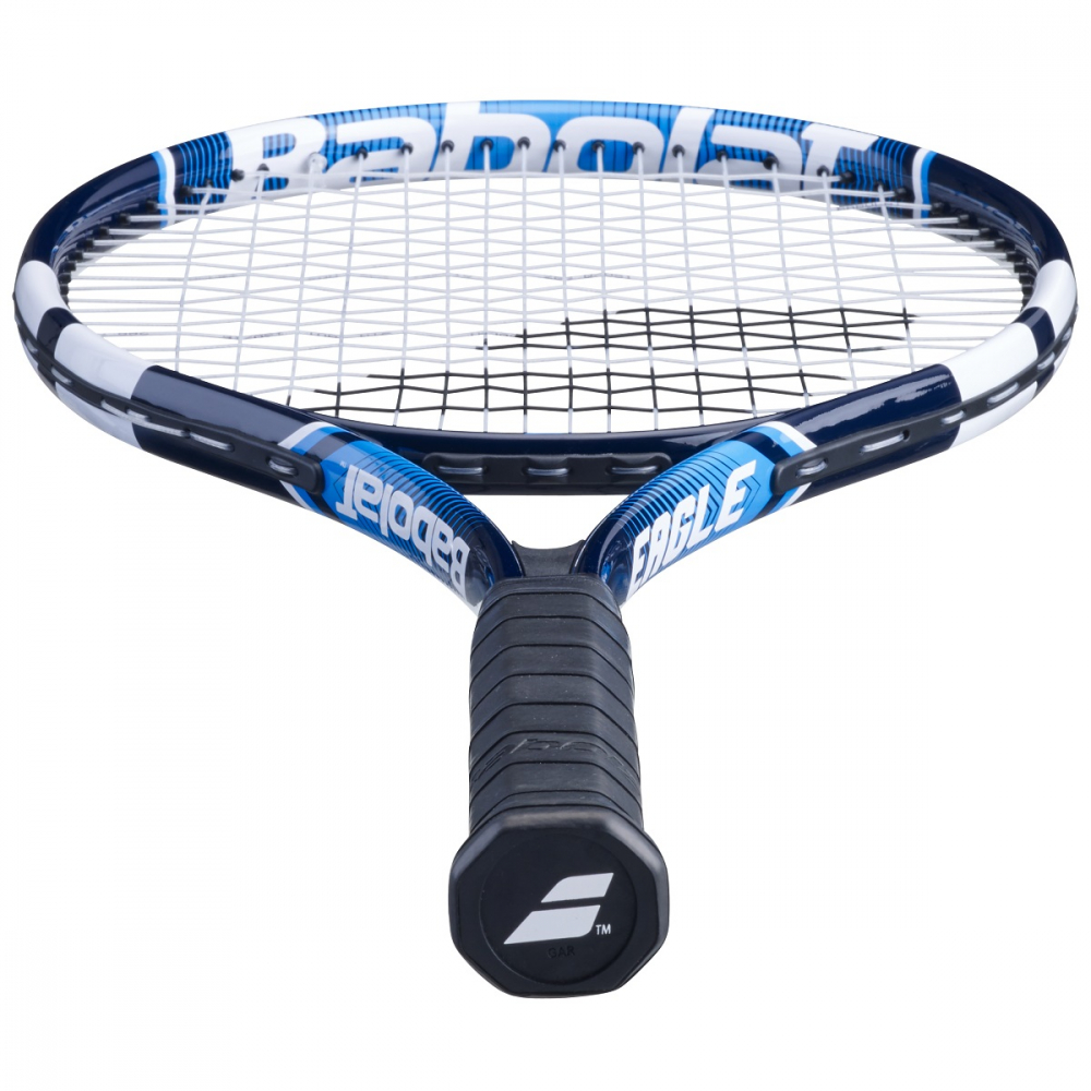 121236-100 Babolat Eagle Tennis Racquet (Black/Blue) - Flat