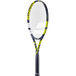 121242-751202-142-BNDL Babolat Boost Aero + Yellow Club Bag Tennis Starter Bundle (Yellow)