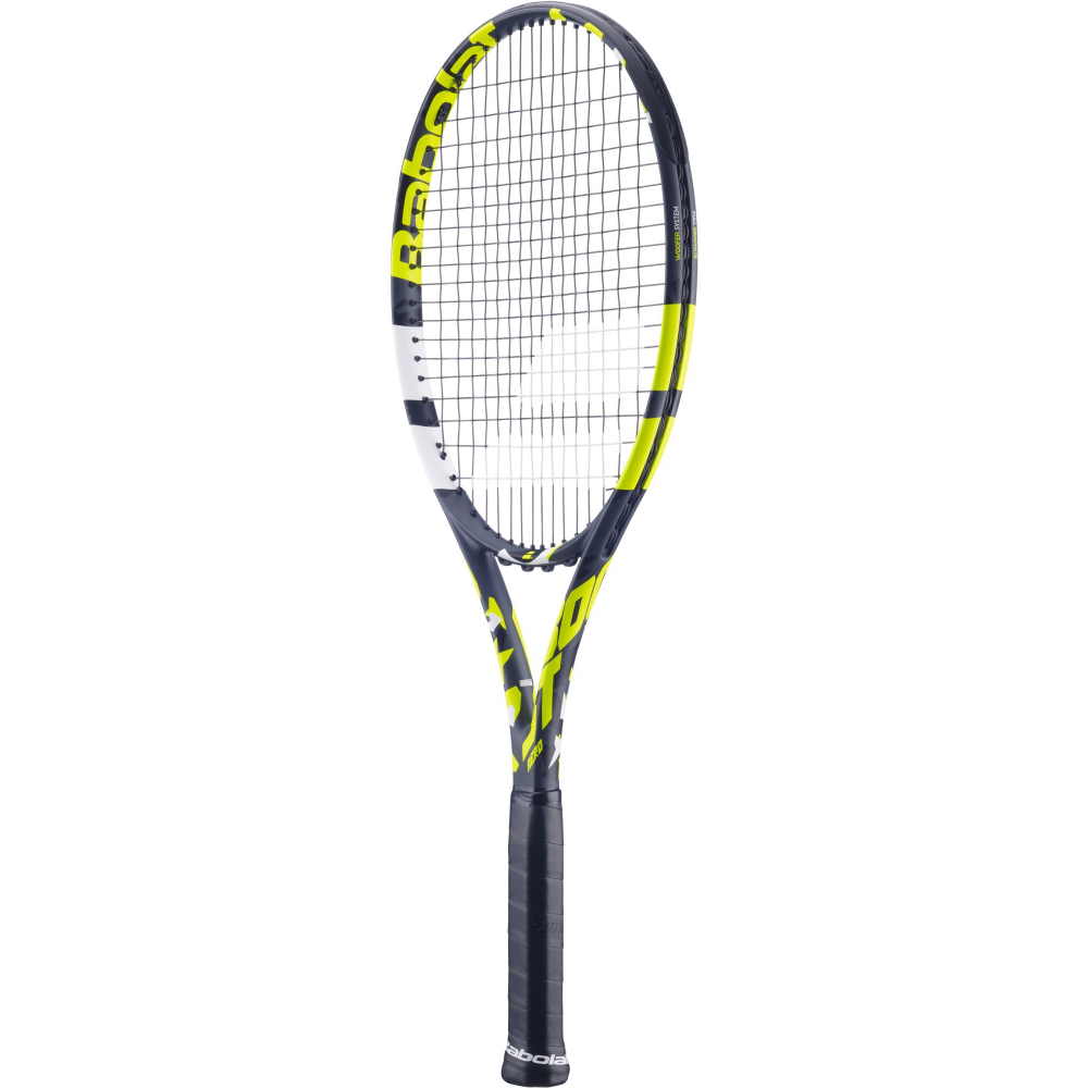 121242-751202-146-BNDL Babolat Boost Aero + Blue Club Bag Tennis Starter Bundle (Yellow)
