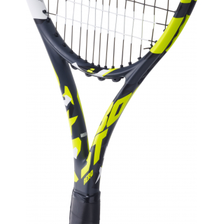 121242 Babolat Boost Aero Strung Tennis Racquet (Yellow)