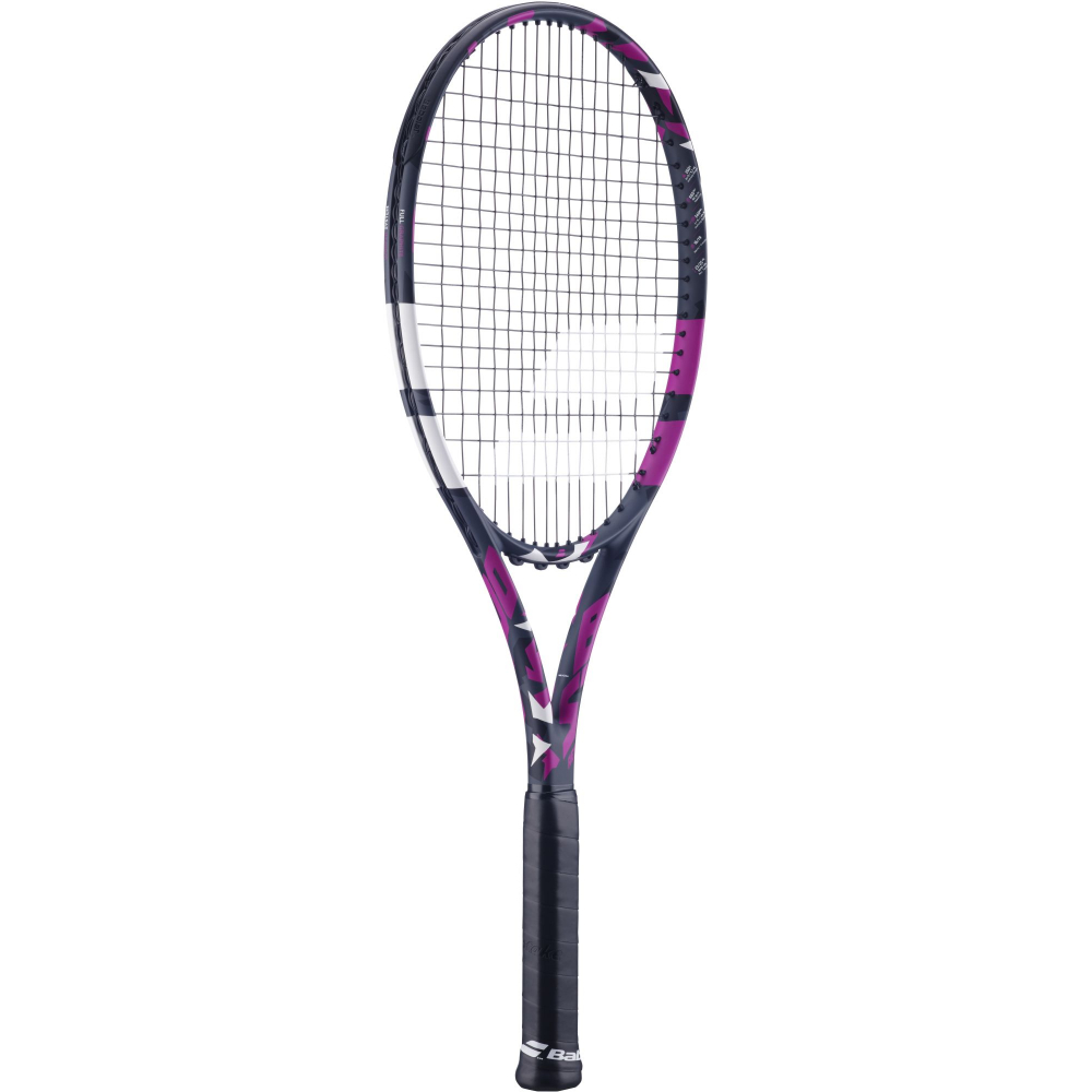 121243-751202-142-BNDL Babolat Boost Aero + Yellow Club Bag Tennis Starter Bundle (Pink)