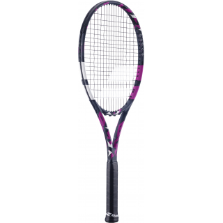121243 Babolat Boost Aero Strung Tennis Racquet (Pink)