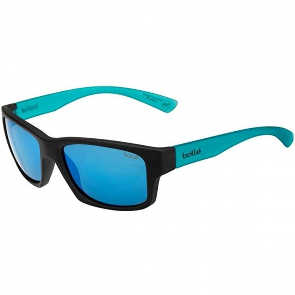 12463 Bollé Holman Floatable Sunglasses (Black Crystal/Blue Matte)