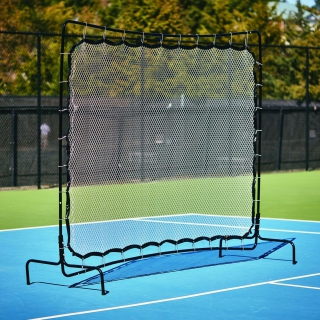 Courtmaster Deluxe Tennis Rebound Net and Frame 9'W x 7'H