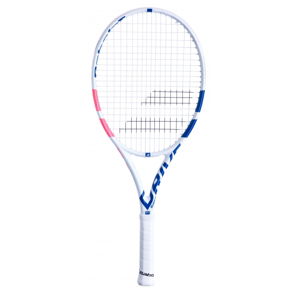 Babolat Pure Drive Junior 26 Inch Tennis Racquet (White/Pink/Blue) Do