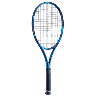 Babolat Pure Drive 25 Junior Tennis Racquet (Blue/Black) bundled w Blue Essentials Racquet Holder