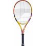 140435-352-YellowBag Babolat Pure Aero Rafa Jr 26 + Yellow Club Bag Tennis Bundle