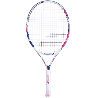 Babolat B'Fly Junior 23 Inch Tennis Racquet (White/Pink)