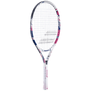 140492 Babolat B'Fly Junior 21 Inch Tennis Racquet (White/Pink)