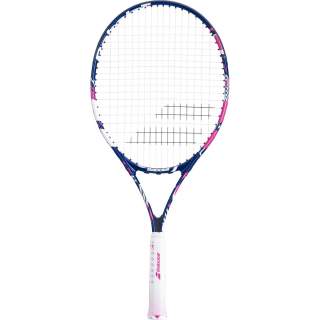 140493 Babolat B'Fly Junior 25 Inch Tennis Racquet (Blue/Pink)