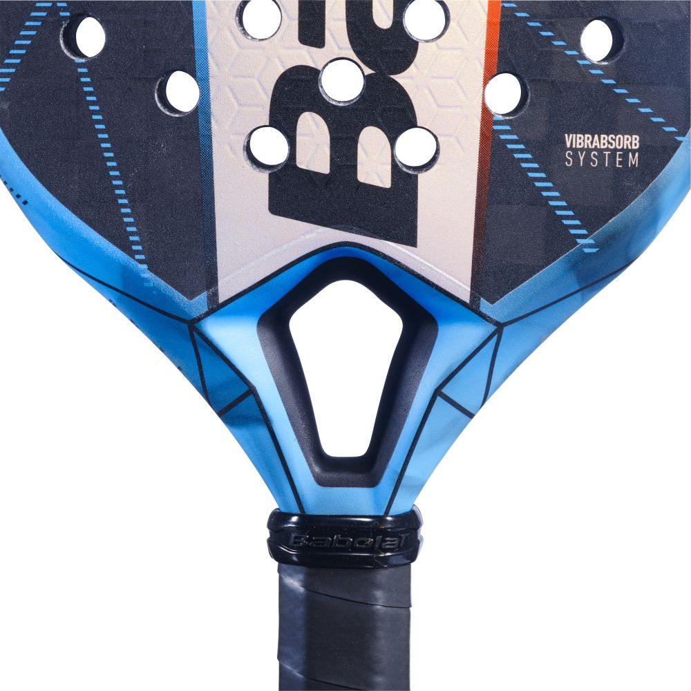 150102-100 Babolat Air Viper Padel Racquet (Blue/White)