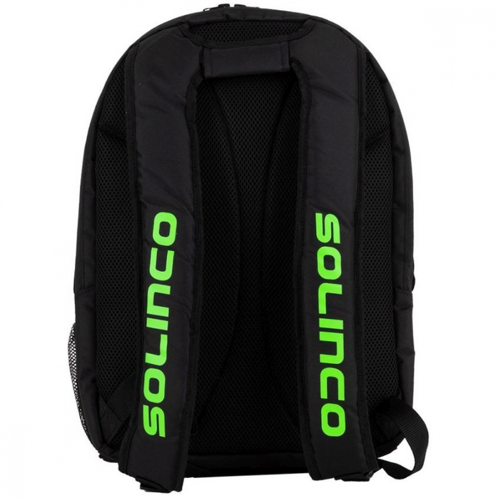 1920118 Solinco Tour Tennis Backpack (Black/Neon Green)