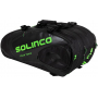 1920132 Solinco Tour 15 Pack Tennis Racquet Bag (Black/Neon Green)