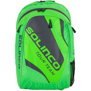 1920222 Solinco Tour Tennis Backpack (Full Neon Green)