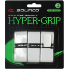 Solinco HyperGrip Overgrip 3-Pack (White) -