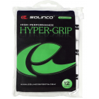 Solinco HyperGrip Overgrip 12-Pack (Black) -