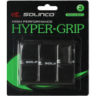 Solinco HyperGrip Overgrip 3-Pack (Black) -