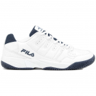 Fila Men’s Double Bounce Pickleball Shoes (White/Navy/White) -