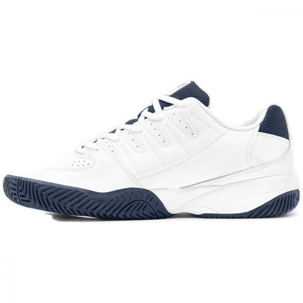 Fila Men's Double Bounce Pickleball Shoes (White/Navy/White)