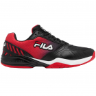 Fila Men’s Volley Zone Pickleball Shoes (Black/White/Red) -