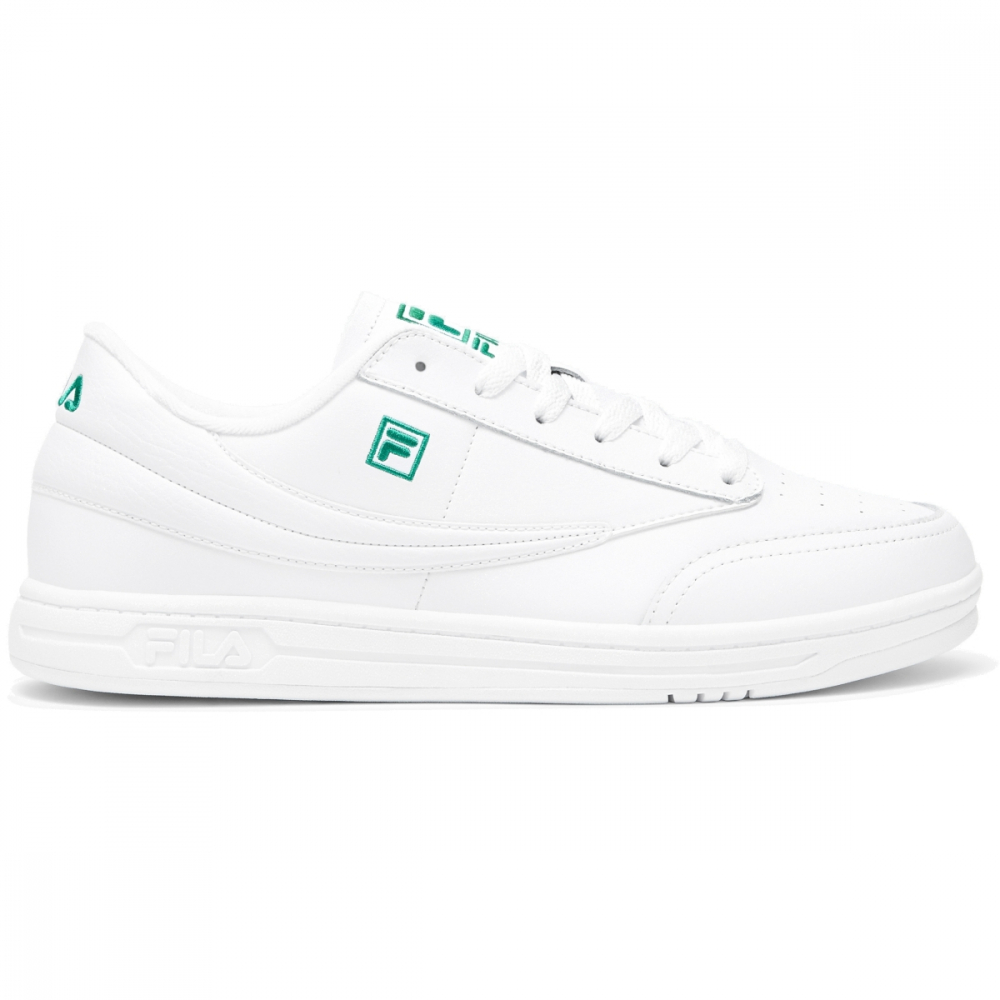 1TM01385-142 Fila Men's Tennis 88 Tennis Shoes (White/White/Pepper Green)