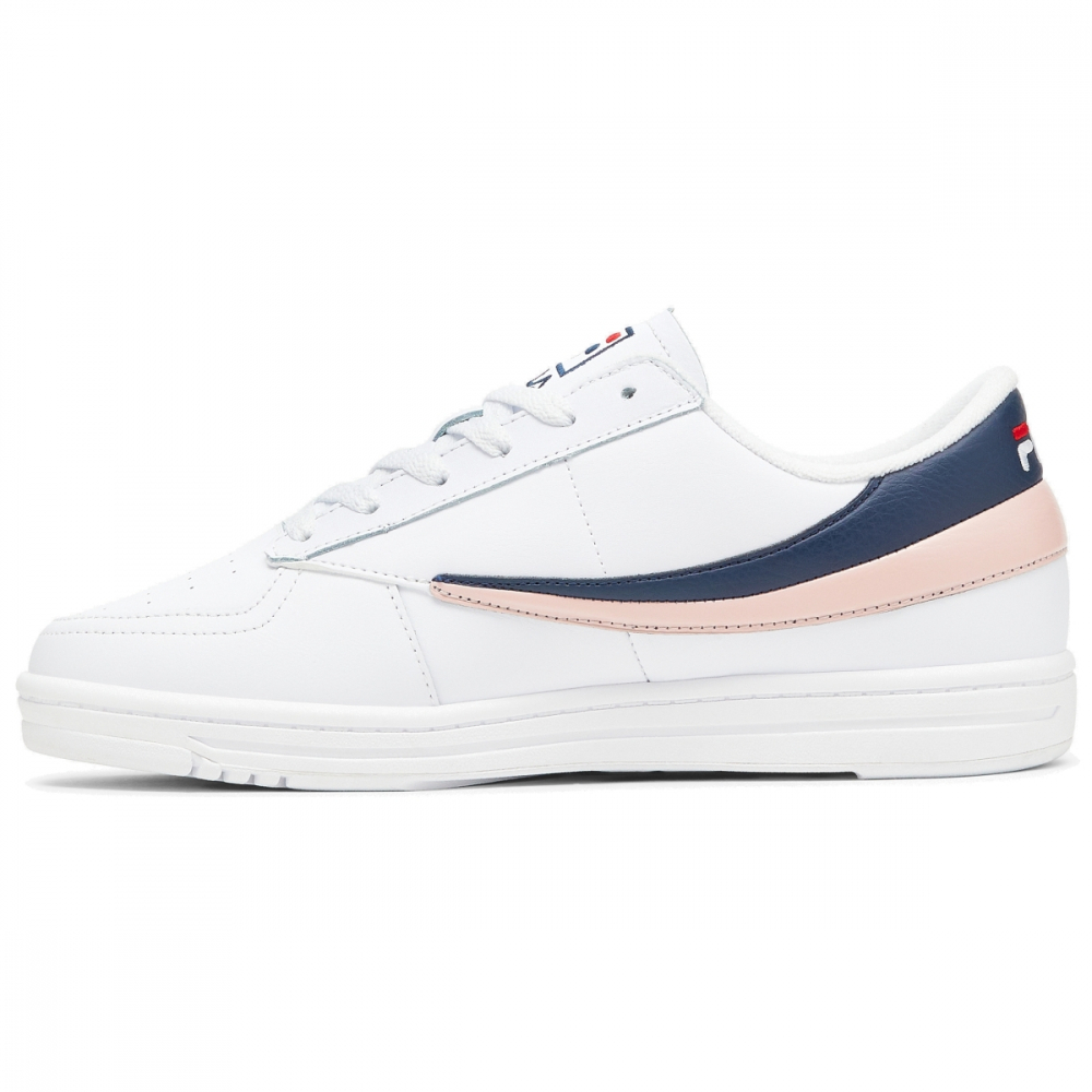 1TM01385-149 Fila Men's Tennis 88 Tennis Shoes (White/Navy/Seashell Pink)