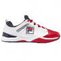 1TM01778-125 Fila Men's Speedserve Energized Tennis Shoes (White/Fila Red/Fila Navy)  Right