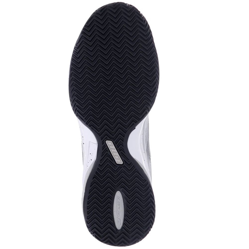 210733-5XS Lotto Men's Mirage 300 II Clay Tennis Shoes (White/Black/Vapor Gray) - Sole