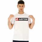 Lotto Men’s Logo Tee (Bright White) -